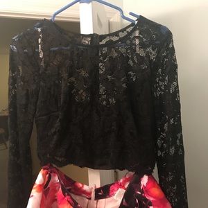 Two Piece Formal Dress